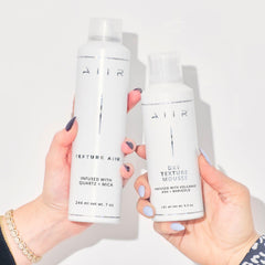 AIIR Texture Spray on waves and curls for definition and volume