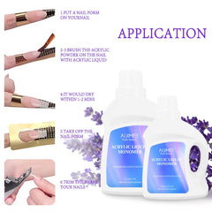 Compatible with all powder systems for flexible nail art.