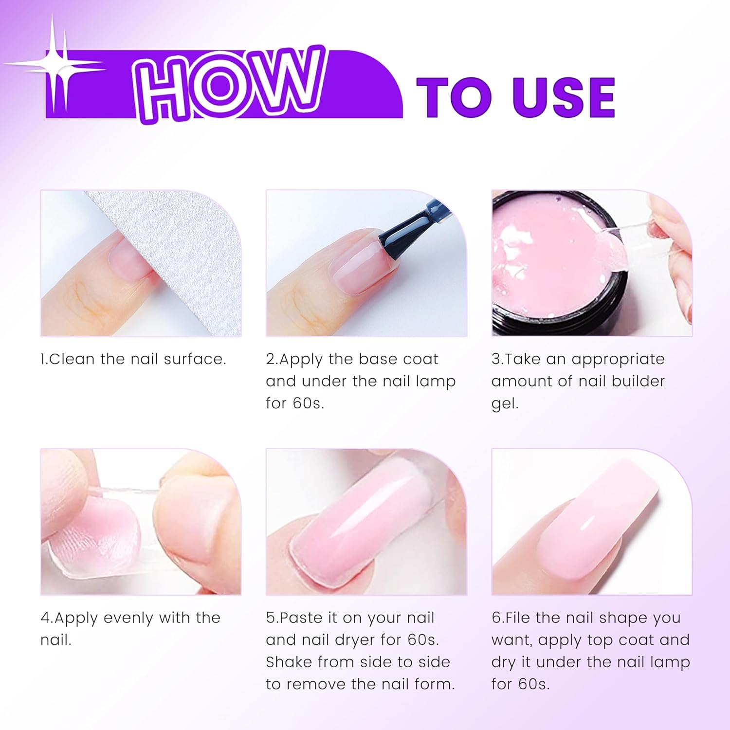 AIJIMEI Nail Rhinestone Gel for sparkling decoration and precise placement.