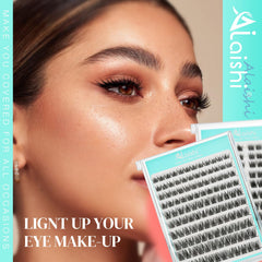AILAISHI 4–6 clusters per eye offer customizable volume.
