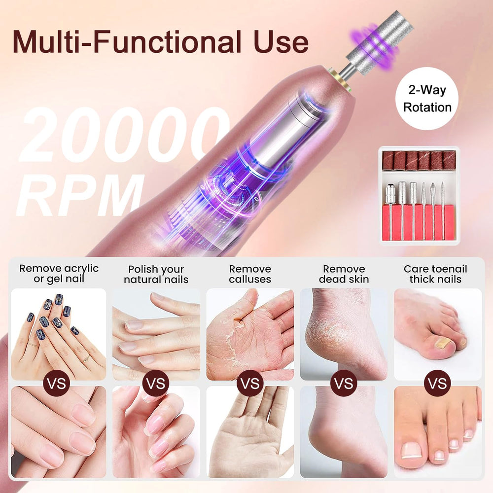 AILALUO acrylic nail brush for smooth, even coats