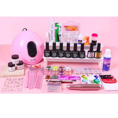 AILALUO acrylic powders clear pink white for French nails