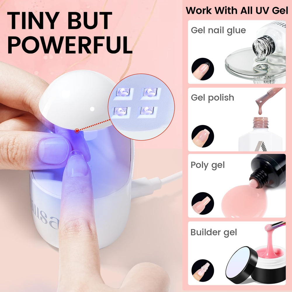 AILLSA beginner-friendly nail kit for easy home salon sessions
