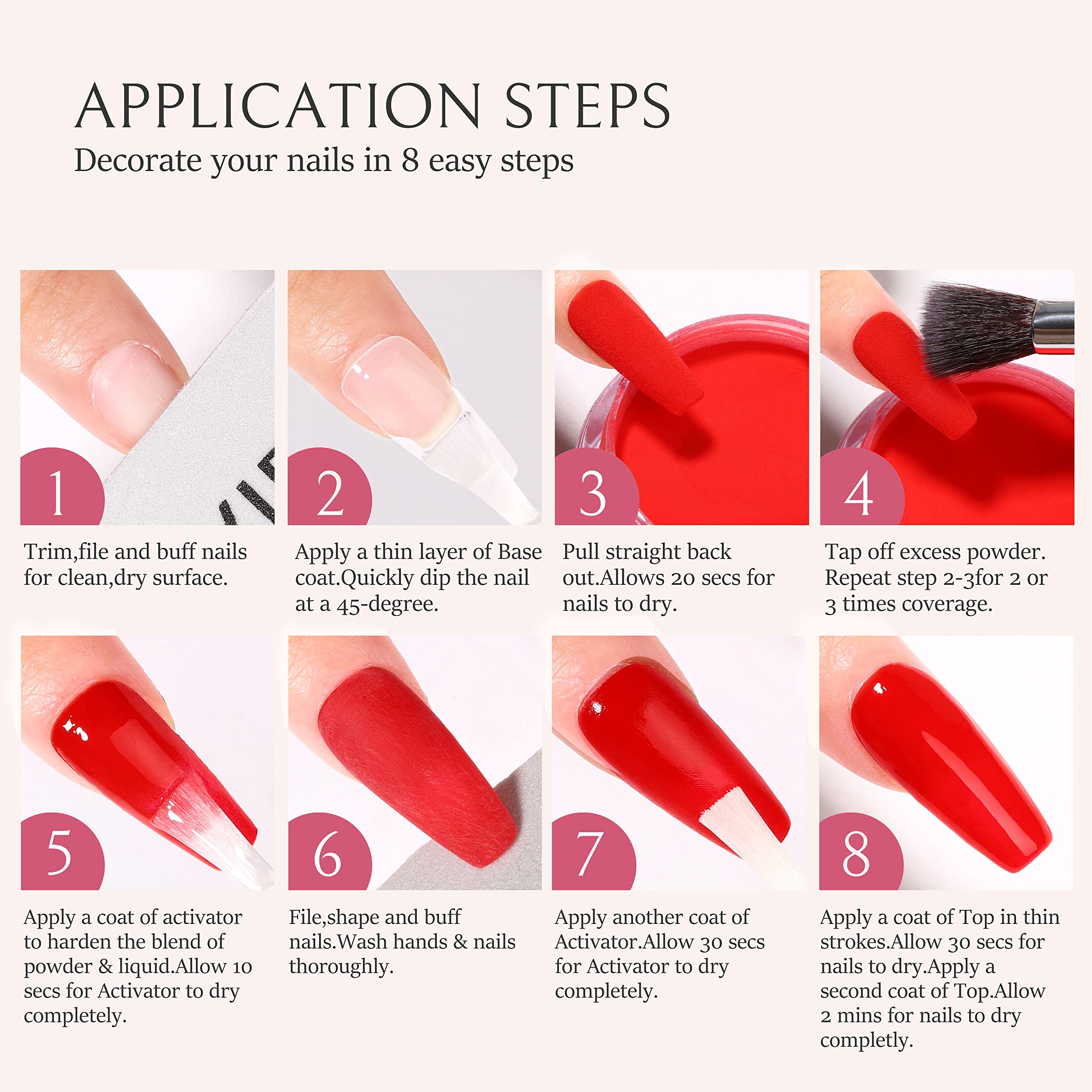 AILLSA wine red no-lamp dry formula for fast manicure progress