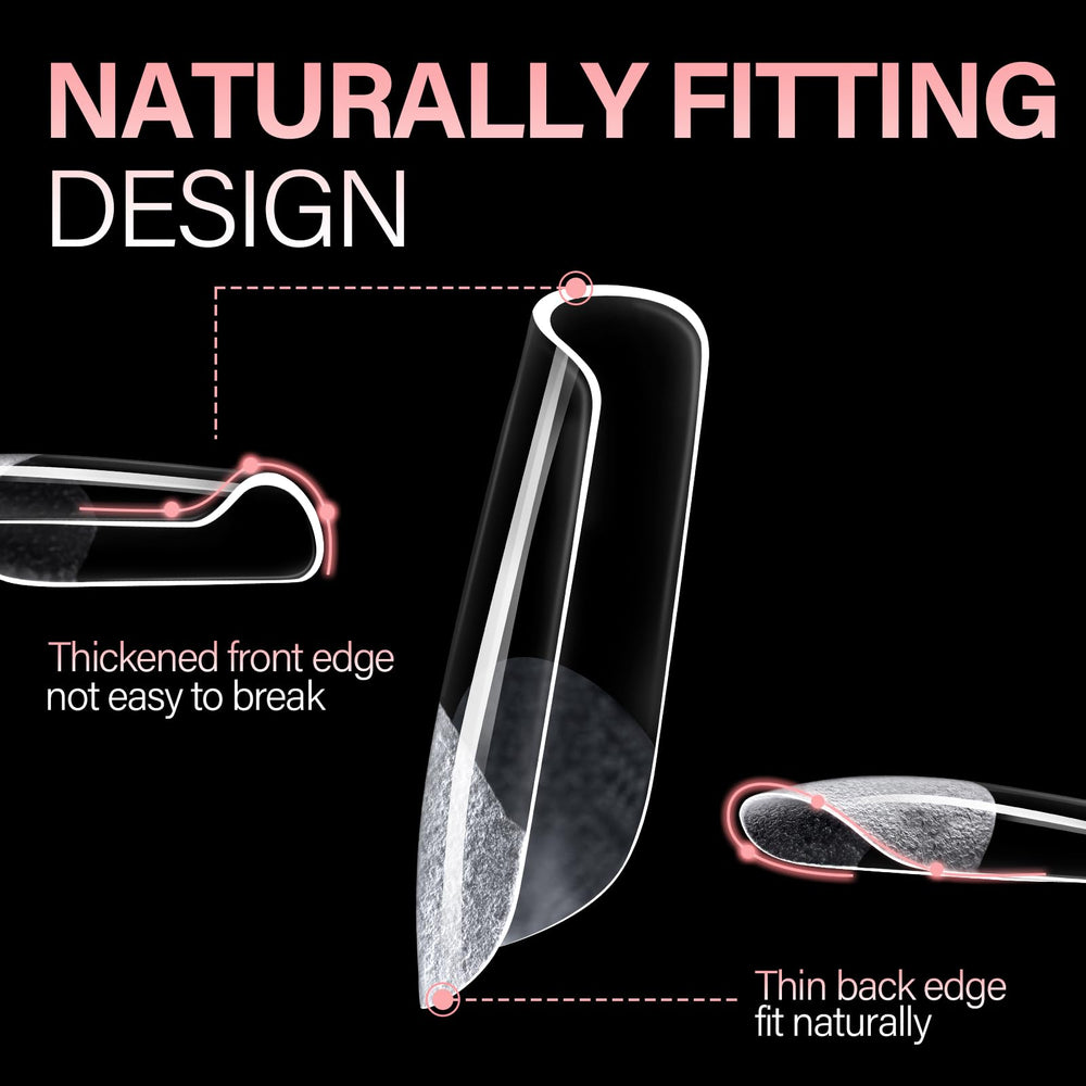 AILLSA skin-friendly edges and 0.1 mm rounding for comfortable daily wear