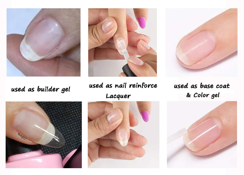 AIMEILI DIY nail art with clear gel kit for at-home creativity