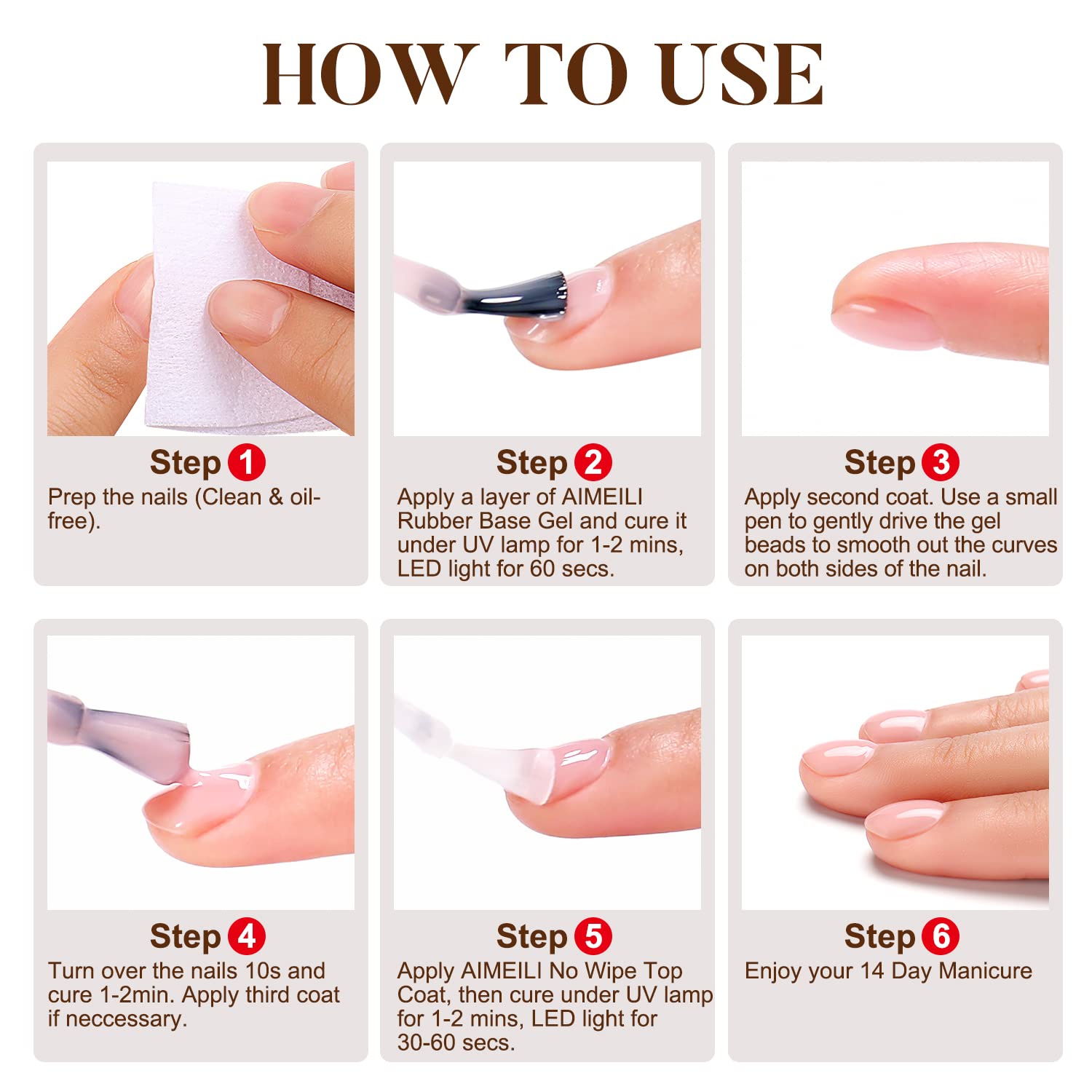 AIMEILI DIY Nail Art at home for creative manicures