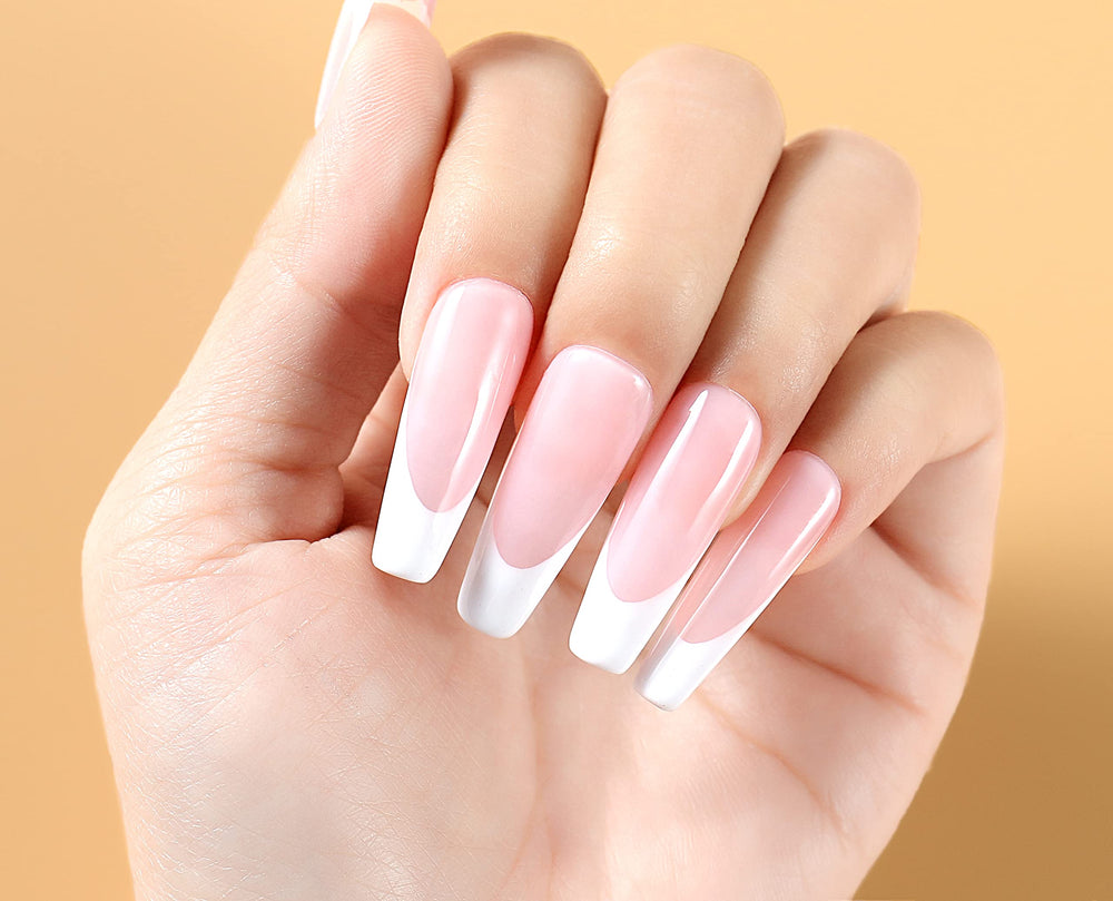 AIMEILI peach-pink swatch ideal for fresh spring looks