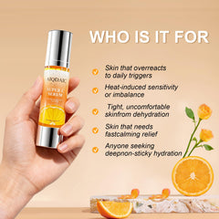 AIQDAIC Hydrating Serum closeup texture reveals smooth, lightweight formula ideal for quick absorption