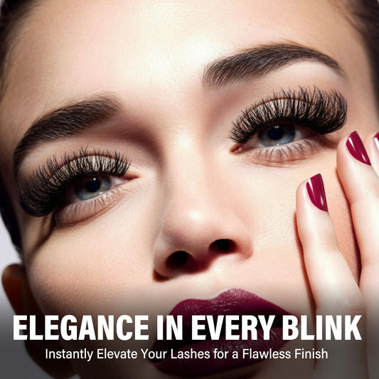 AiRunTech magnetic eyelashes applicator in use for precise, mess-free application.