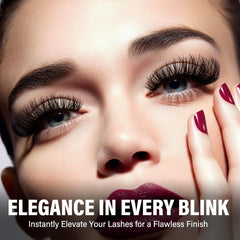 AiRunTech magnetic eyelashes applicator in use for precise, mess-free application.