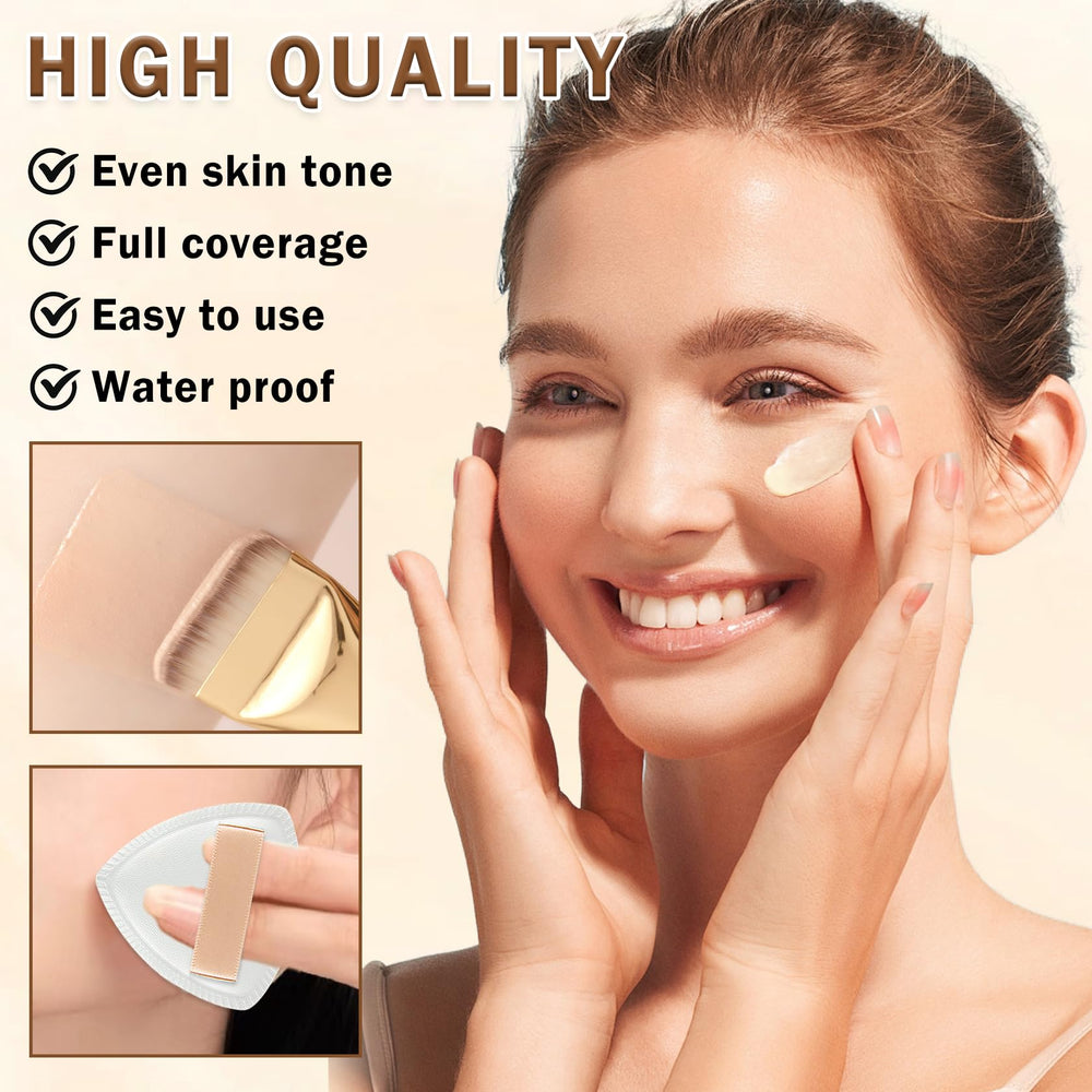 AIUEO long-wear formula stays fresh in heat with minimal touch-ups.