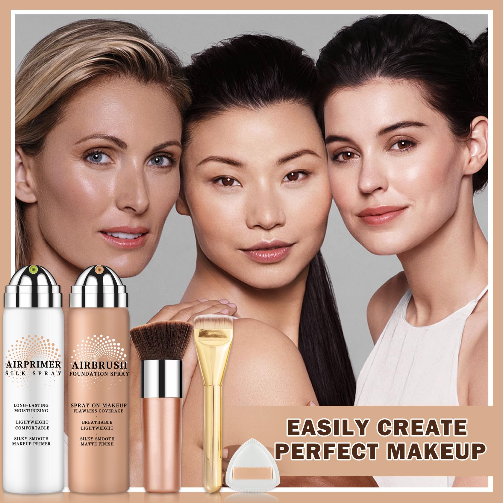 AIUEO deluxe packaging gift-ready box for makeup lovers.