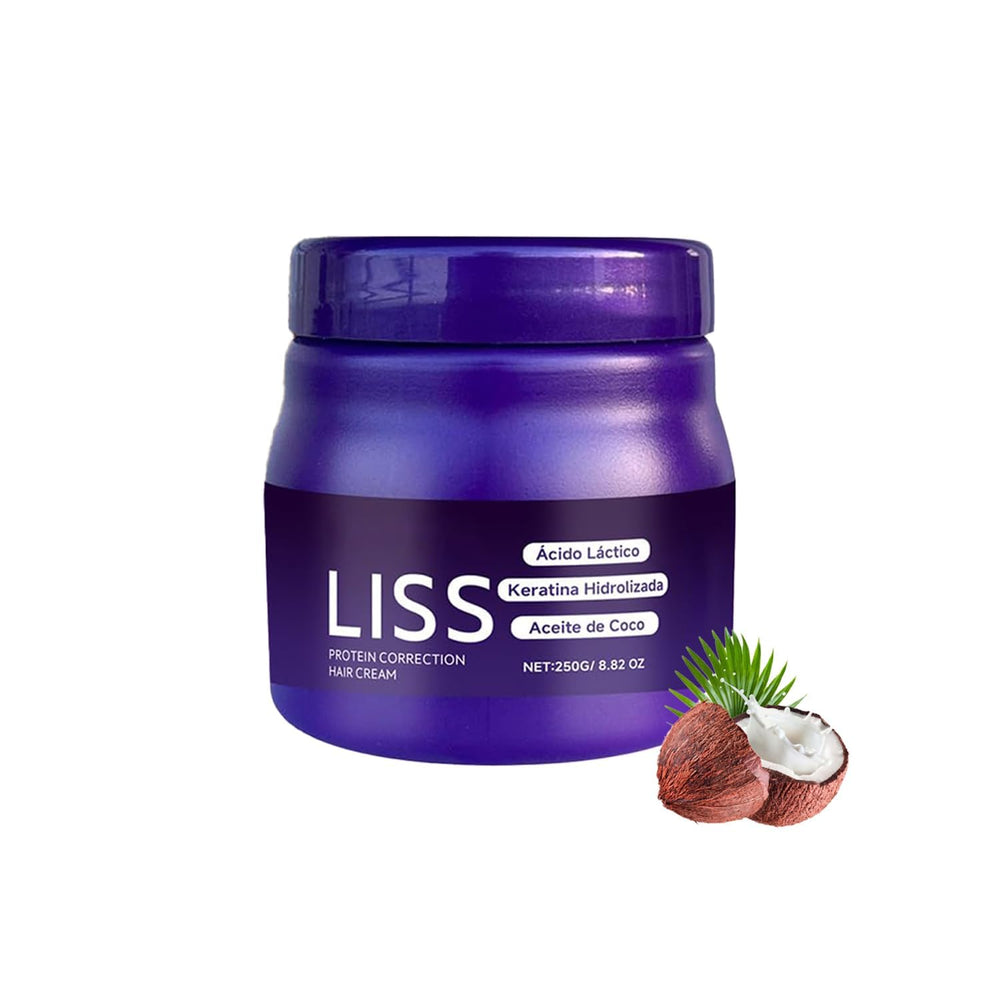 Aiwejay Liss Alisado bottle pour for precise application and smooth results.