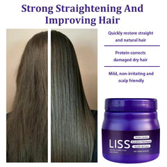 Aiwejay Liss Alisado 72-hour frizz defense for lasting smoothness.