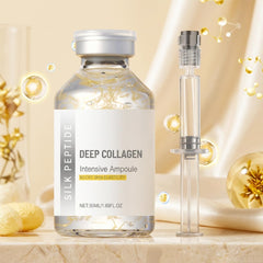 Aiwejay Silk Peptide Intensive Lifting Ampoule texture application demonstrates easy layering