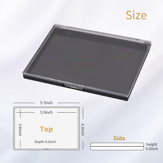 AJLTPA magnetic palette open display helps preview shades at a glance.