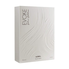 Ajmal Evoke Silver Edition packaging gift box ready for special occasions.