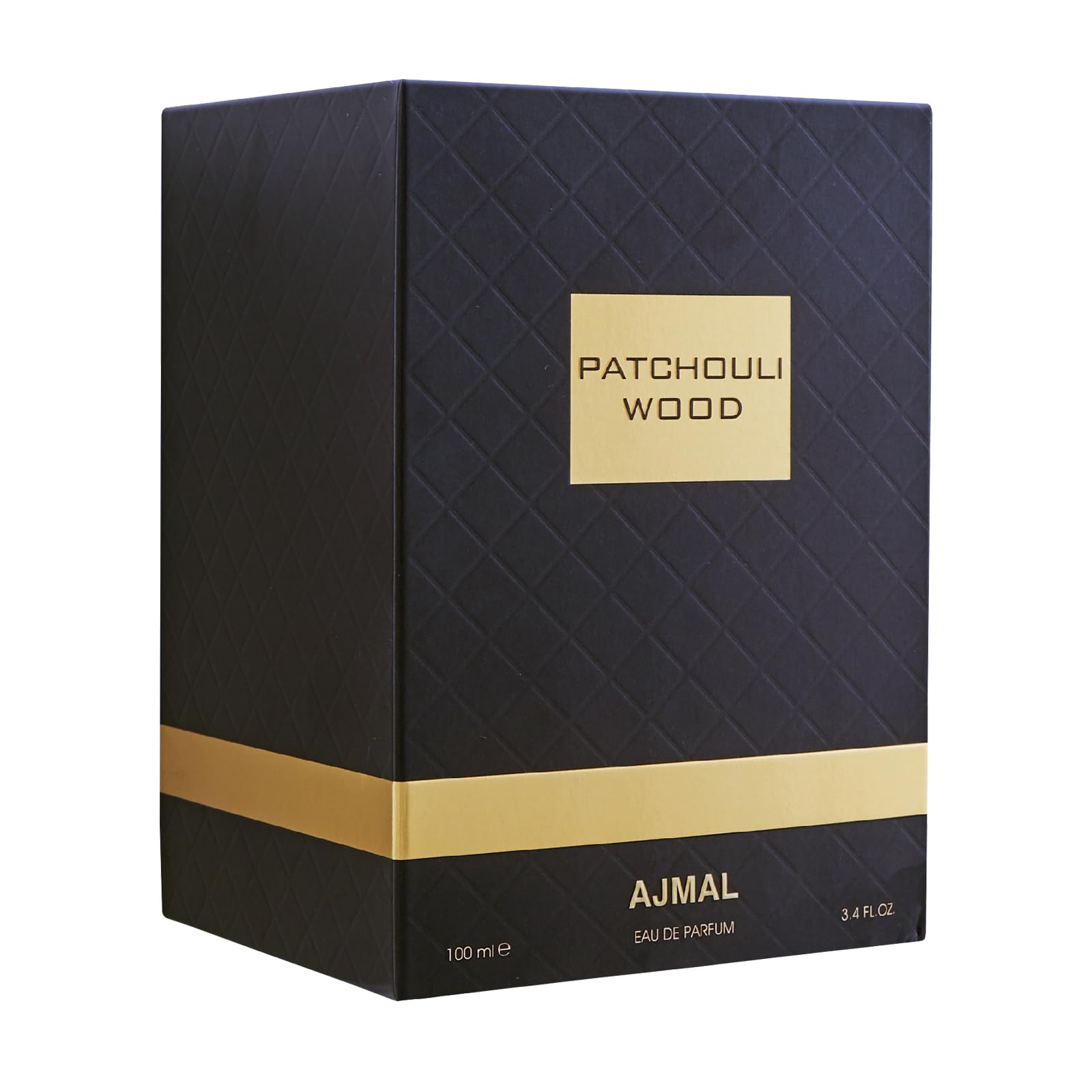 Ajmal Patchouli Wood spray mid-mist capture suggesting long-lasting aroma for daily wear.