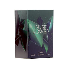 Ajmal Pure Power long-lasting scent suitable for day-to-night activities.