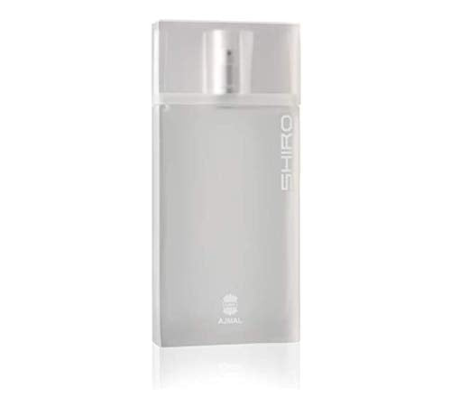 Ajmal Shiro EDP bottle side view highlighting sleek masculine design