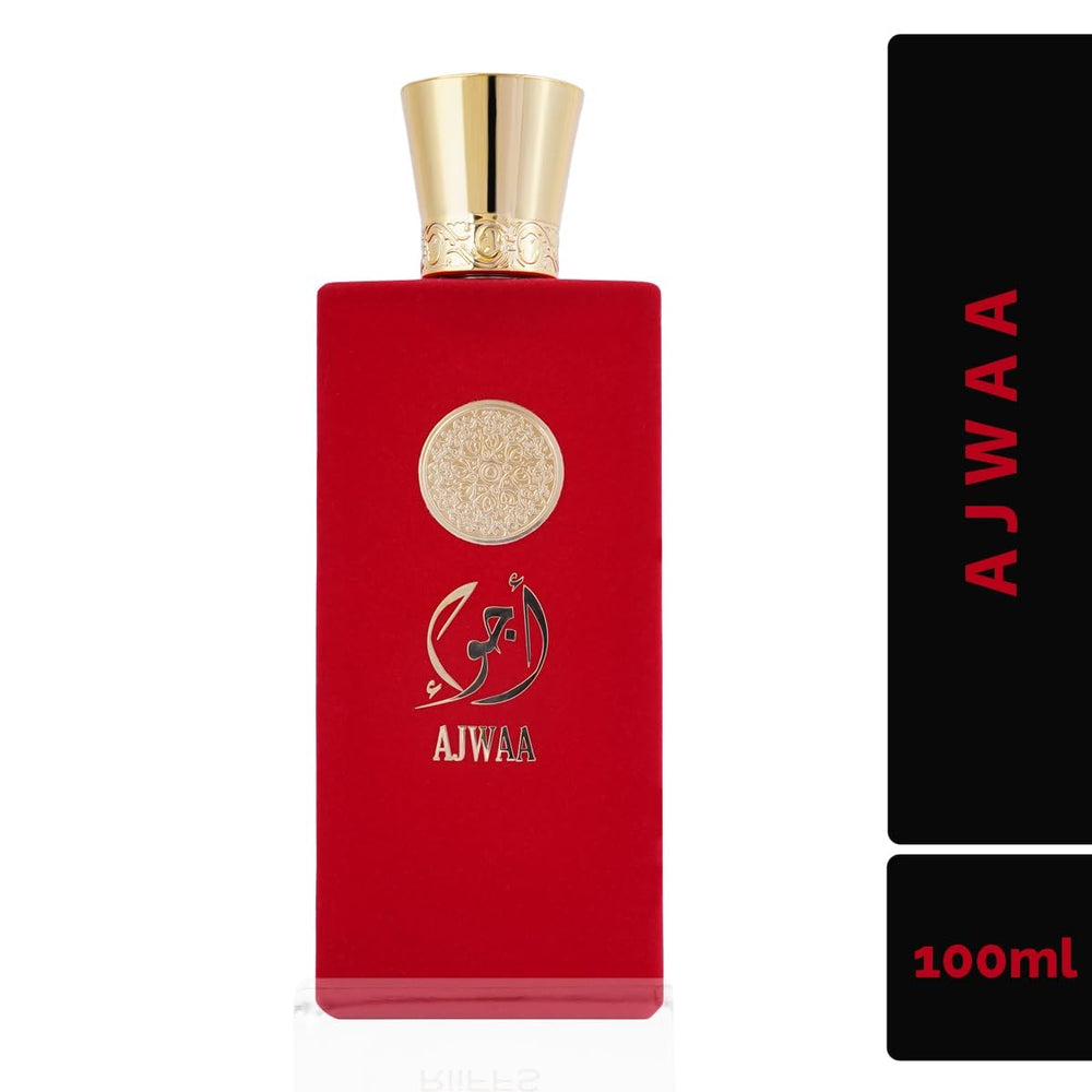 AJWAA base notes: musk, sandalwood, benzoin provide lasting warmth