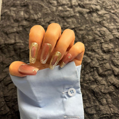 AKA Unicorn complete press-on nails set ideal for home use and gifts