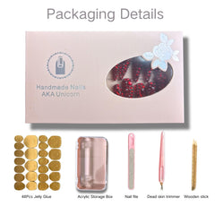 AKA Unicorn gift-ready nail kit in luxury box for gifting