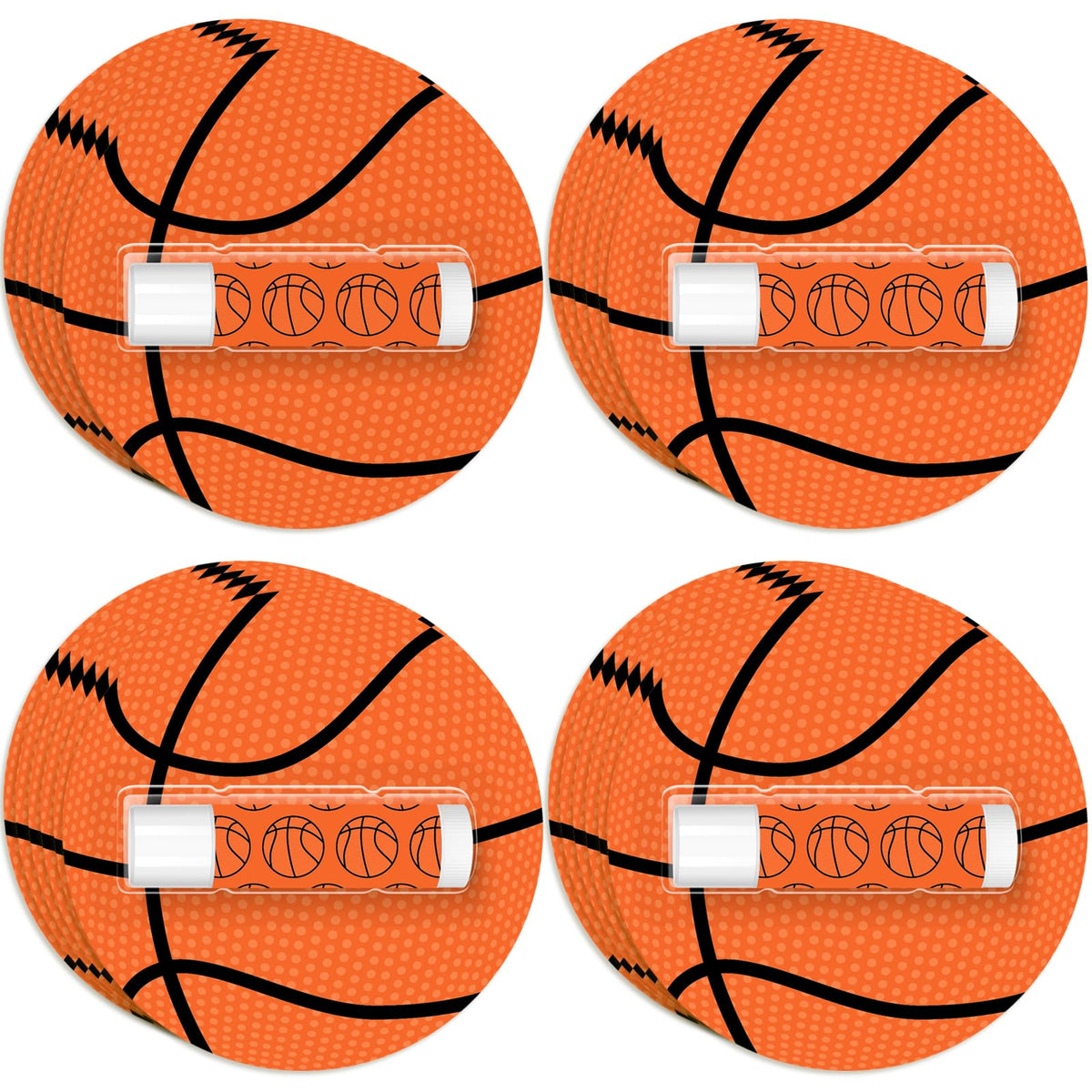 AKAIXI basketball lip balm design for game-day lips and team spirit.