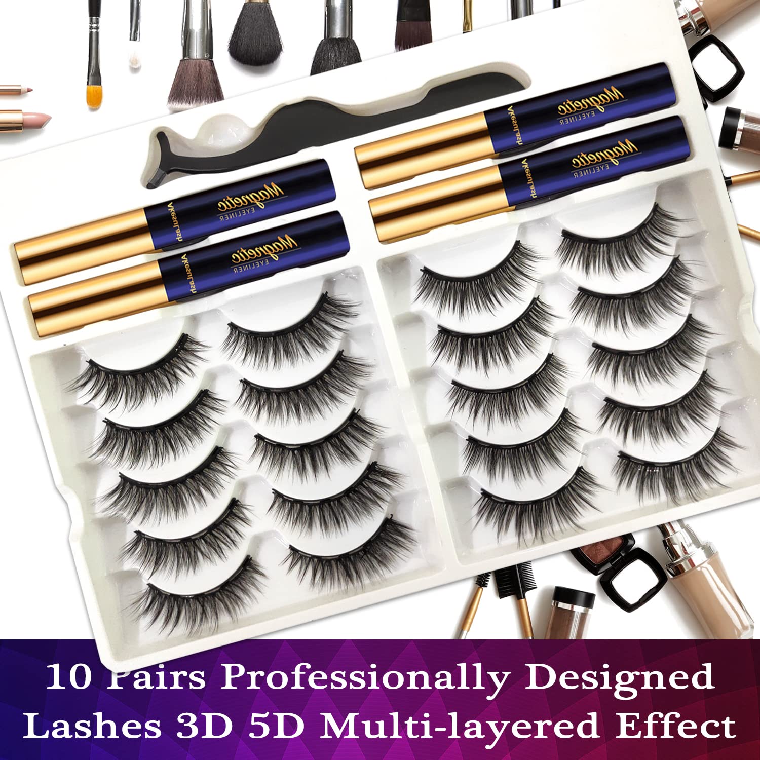 AkesuLash kit includes applicator for precise lash application