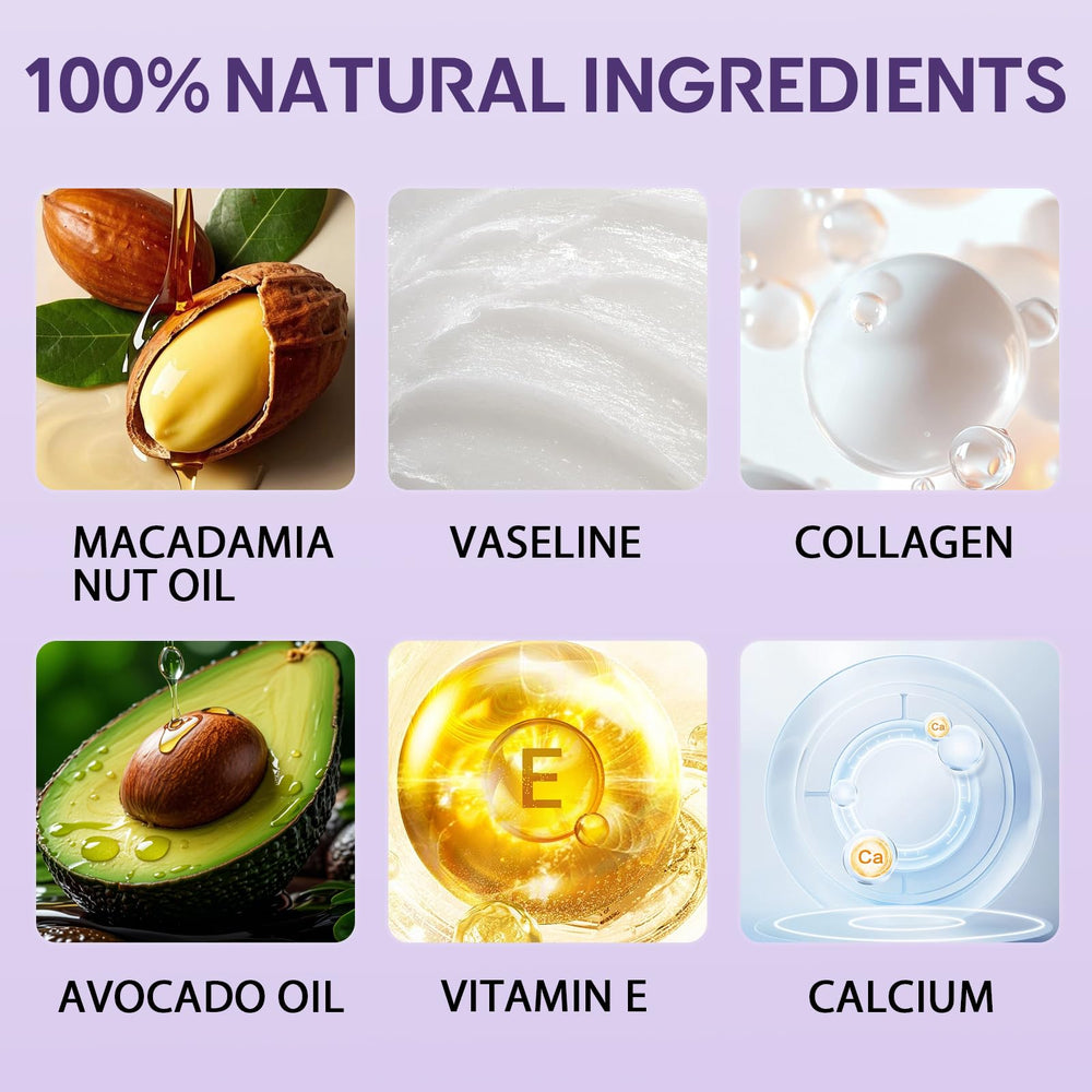 AKQBPN Calcium Volume Multi Balm on lips delivering lasting hydration.