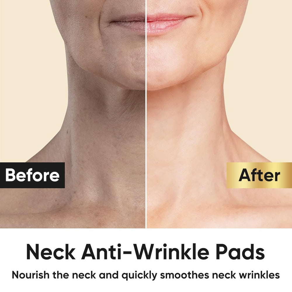 AKQBPN neck-wrinkle-patch curve-adhesion hugs the neck contour for a snug fit