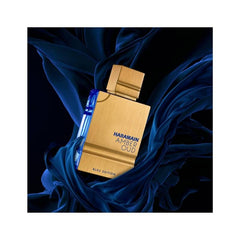 Unisex use of Al Haramain Amber Oud Blue Edition EDP in everyday scenarios.