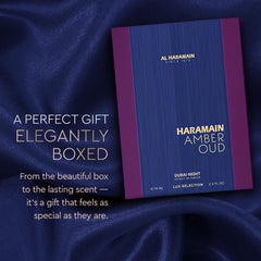 Al Haramain Amber Oud perfume suits everyday wear with versatile presence.