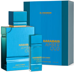 Al Haramain Amber Oud EDP bottle highlighting a bright citrus opening for daytime wear.