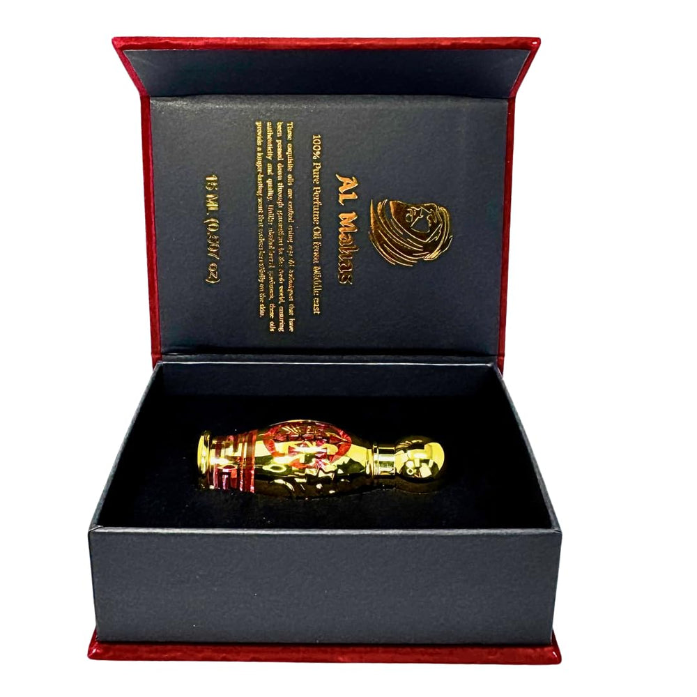 AL MAHAS Rose de ambre Rose note closeup highlights Bulgarian and Turkish rose warmth