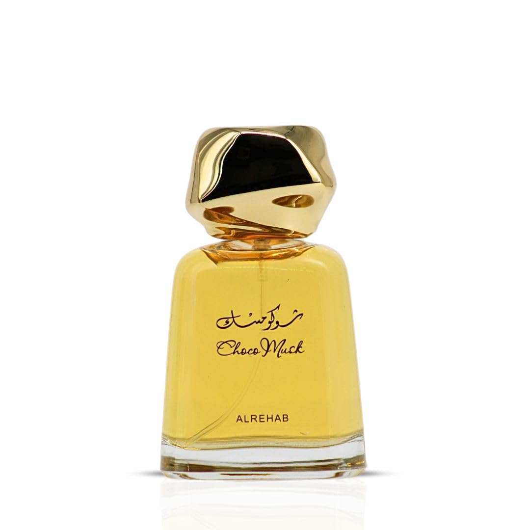 Al-Rehab Choco Musk bottle with warm chocolate notes for evening wear