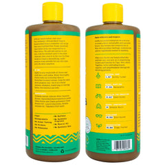 Alaffia African Black Soap Liquid Eucalyptus Tea Tree 2oz bottle for revitalizing scalp care.