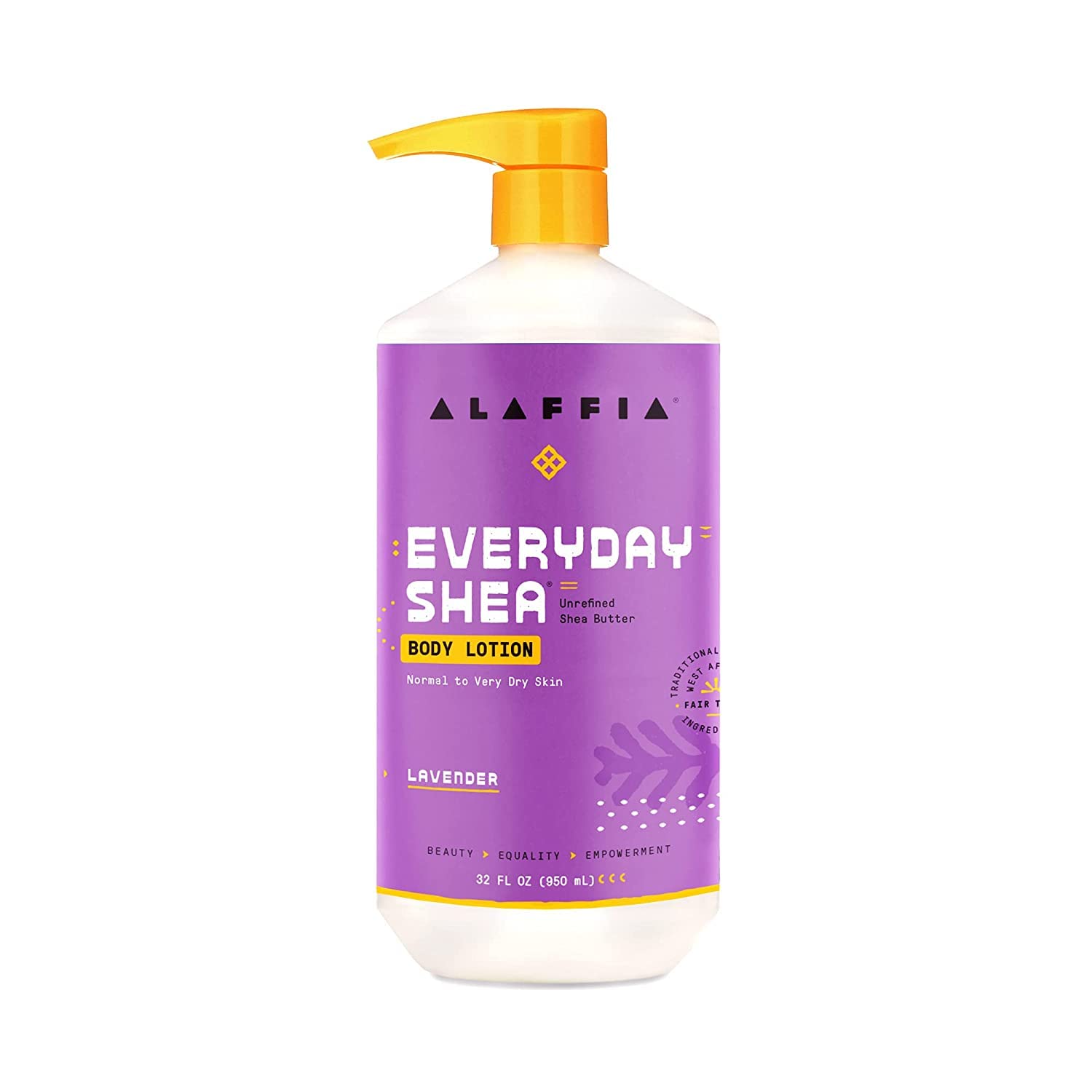 Bathroom setup with Alaffia lotion ready for daily care.