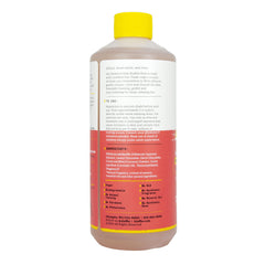 Alaffia coconut-strawberry bubble bath bottle highlighting moisturizing formula.