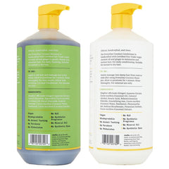 Alaffia EveryDay Coconut Conditioner bottle featuring ginger extract for scalp refresh and hair softness.
