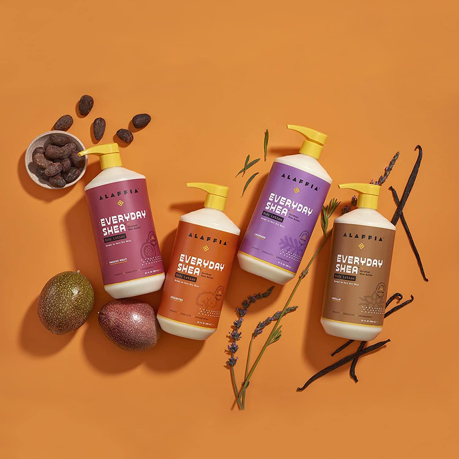 Cruelty free label on Alaffia Everyday Shea Body Lotion