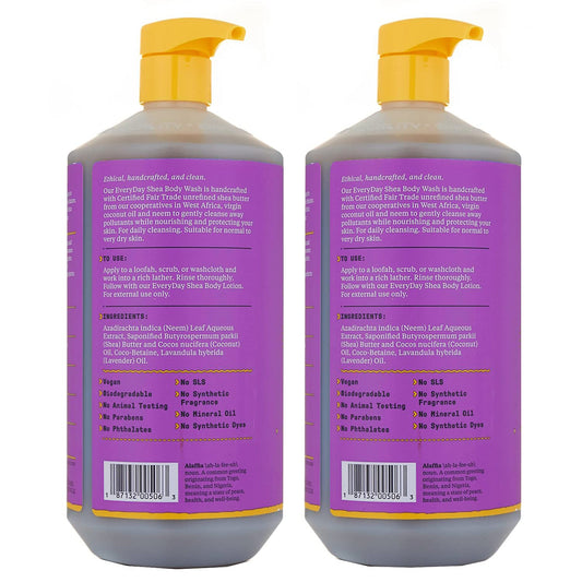 Alaffia lavender lather close-up showing creamy, conditioning bubbles.