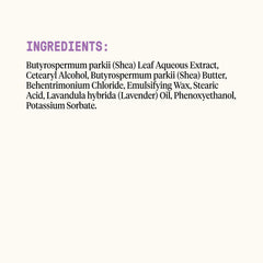 Leaf extract artwork on the bottle highlighting nourishment from Alaffia.