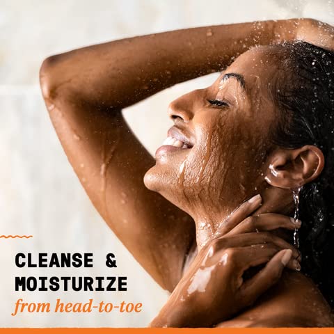 Shea butter texture from Alaffia providing softness after washing.