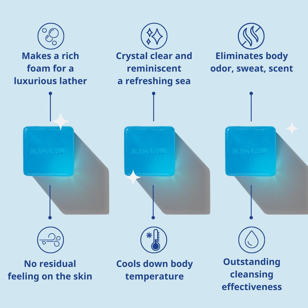 Alaskacube clinically tested gentle formula safe for sensitive skin