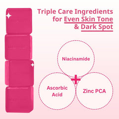 Alaskacube Rose Glow packaging box shows eco-friendly design for sustainable skincare.