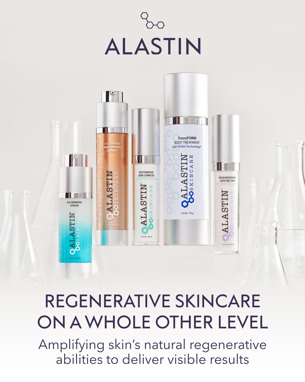 ALASTIN HydraTint Pro tinted coverage for face and neck.