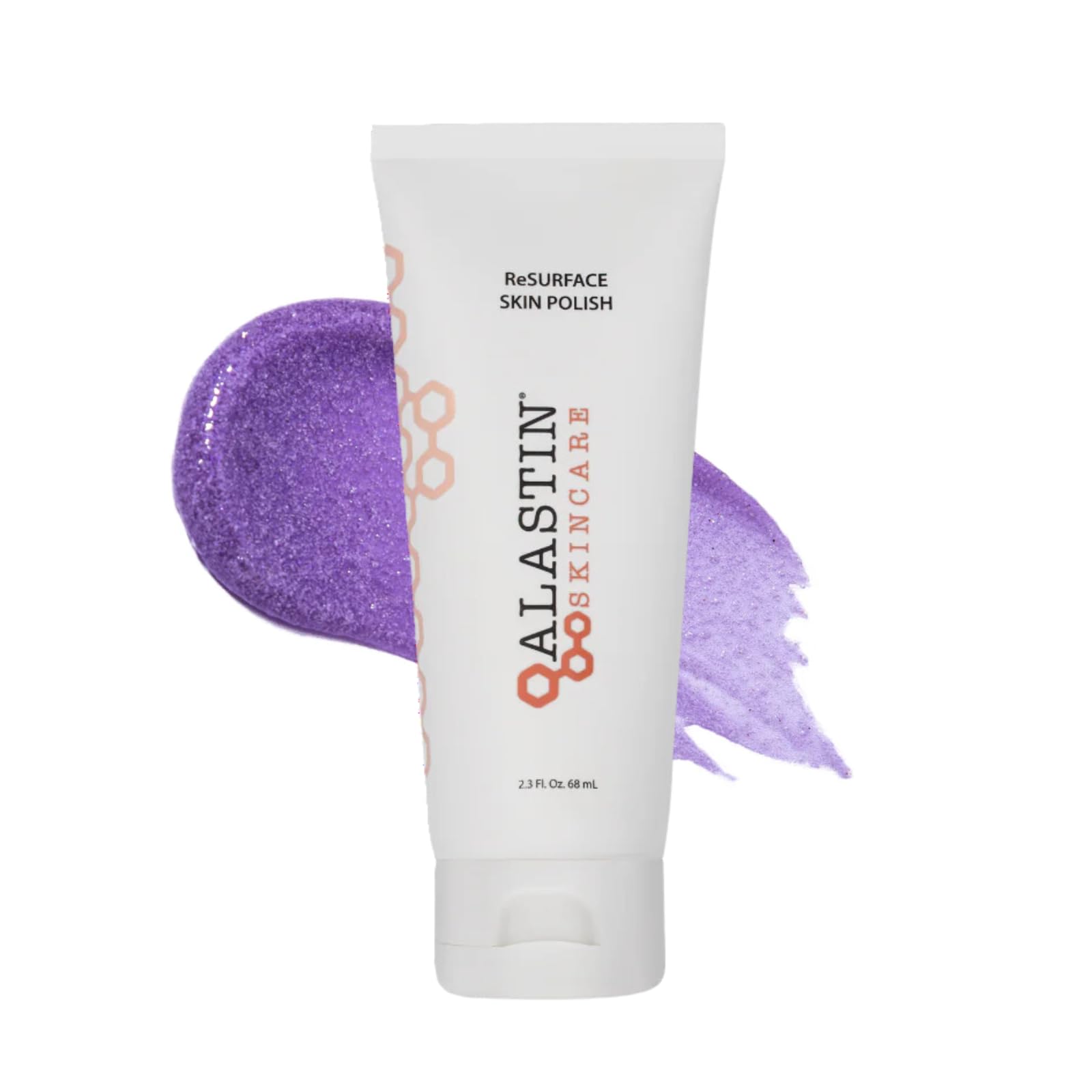 ALASTIN Skincare ReSURFACE Exfoliating Skin Polish bottle shown, gentle exfoliation for smoother skin.