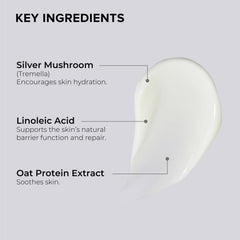 Close-up of ALASTIN Ultra Calm Cleansing Cream texture, creamy and soothing.